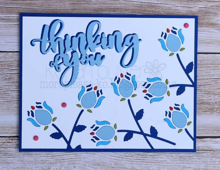 Frantic Stamper Precision Die - Reverse Cut Dutch Roses