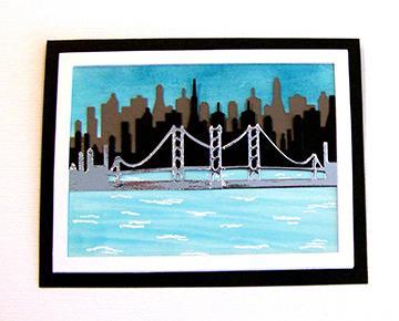 Frantic Stamper Precision Die - San Francisco Cityscape