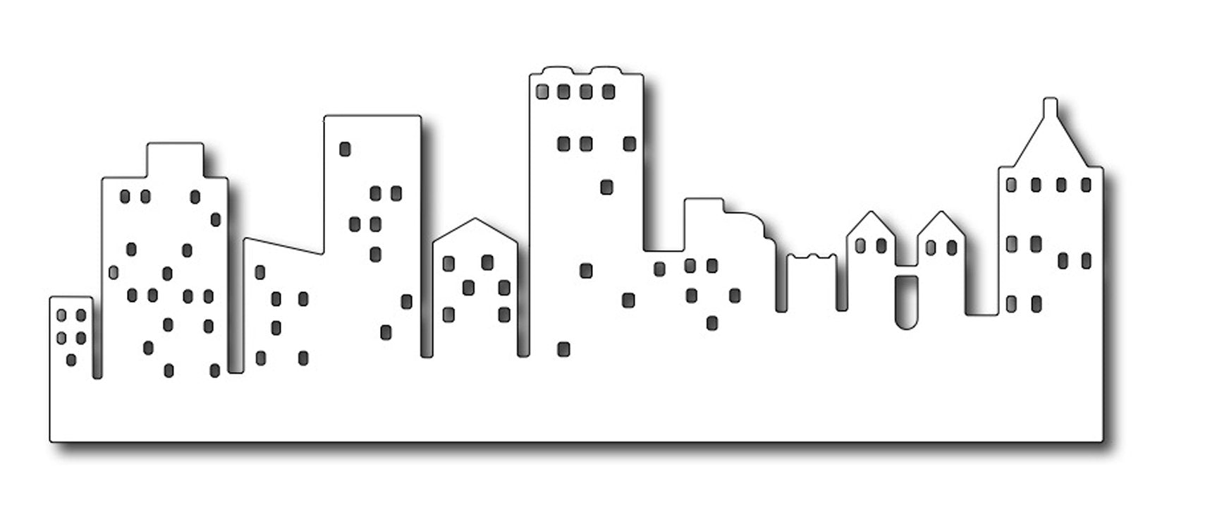 Frantic Stamper Precision Die - Cityscape