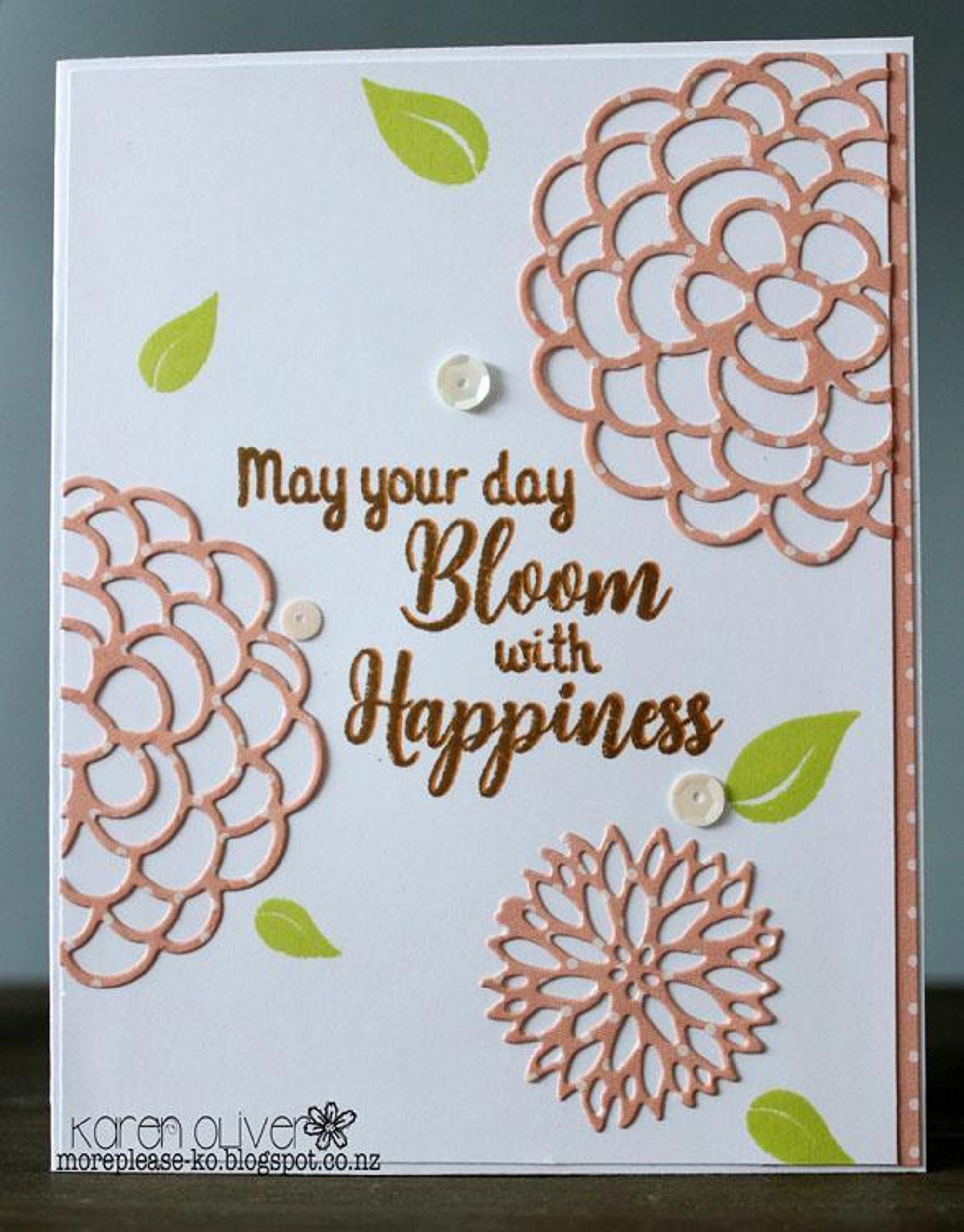 Frantic Stamper Clear Stamp Set - Floral Blooms