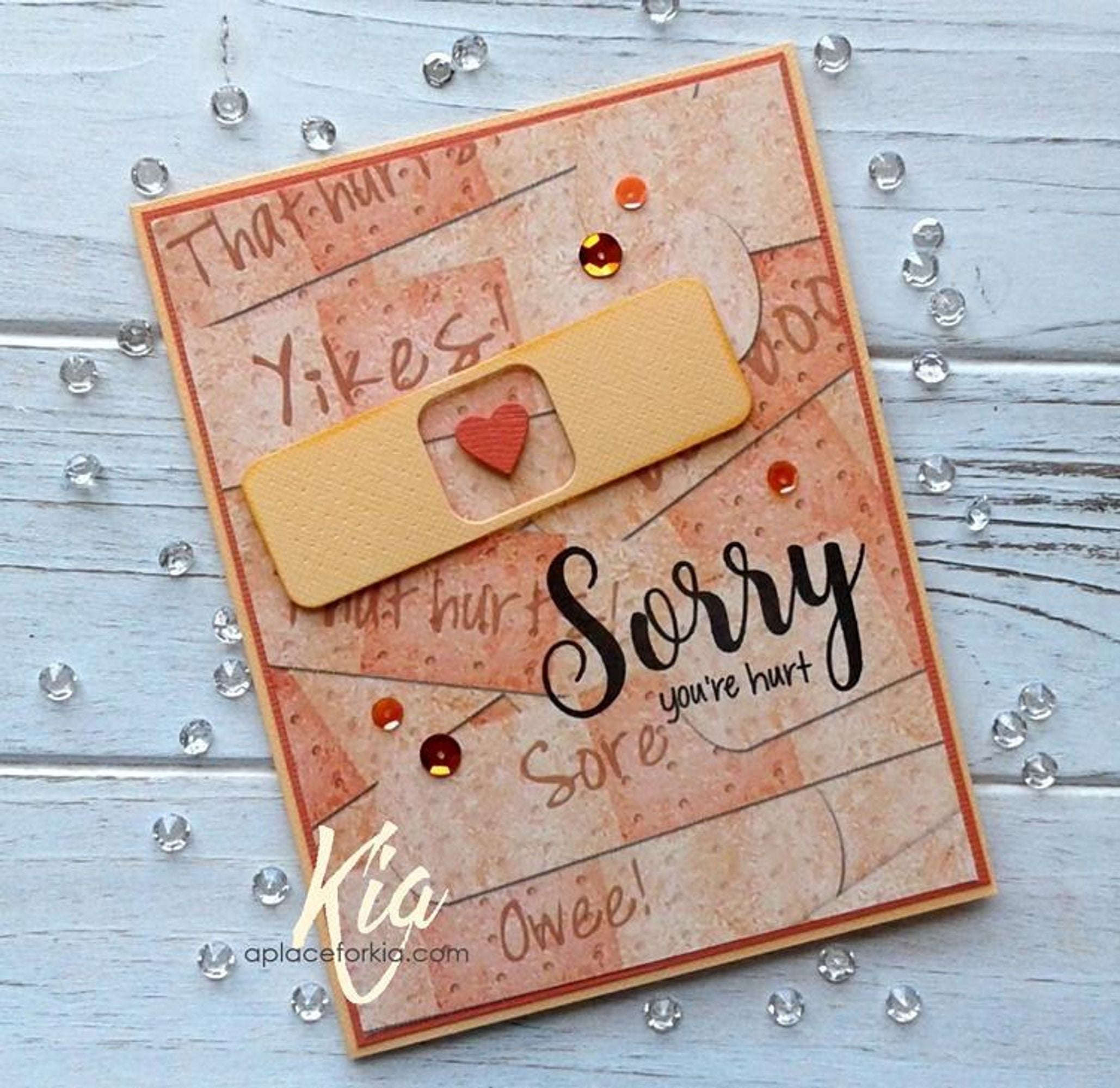 Frantic Stamper Clear Stamp Set - Sorry