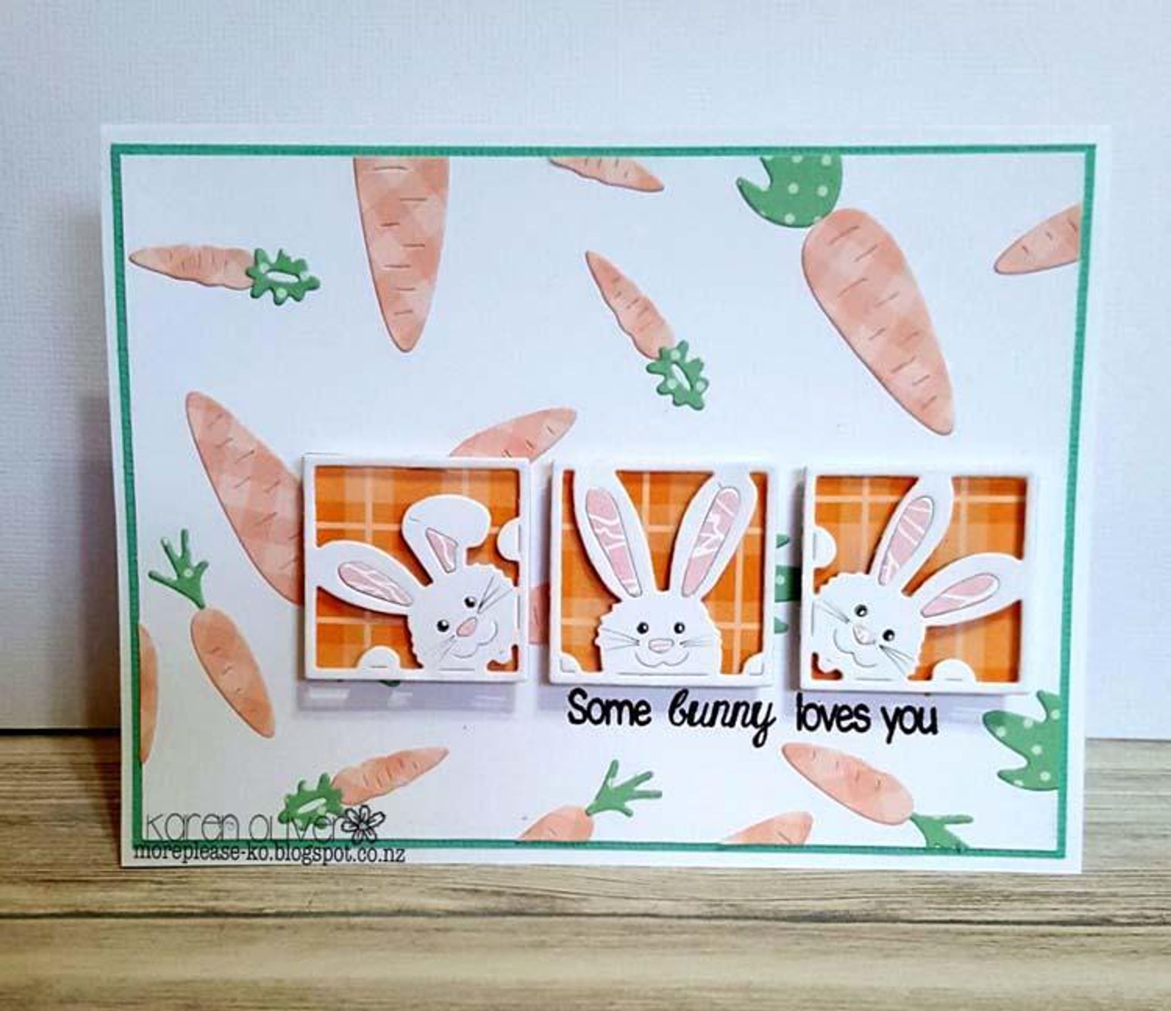 Frantic Stamper Clear Stamp Set - Easter Greetings