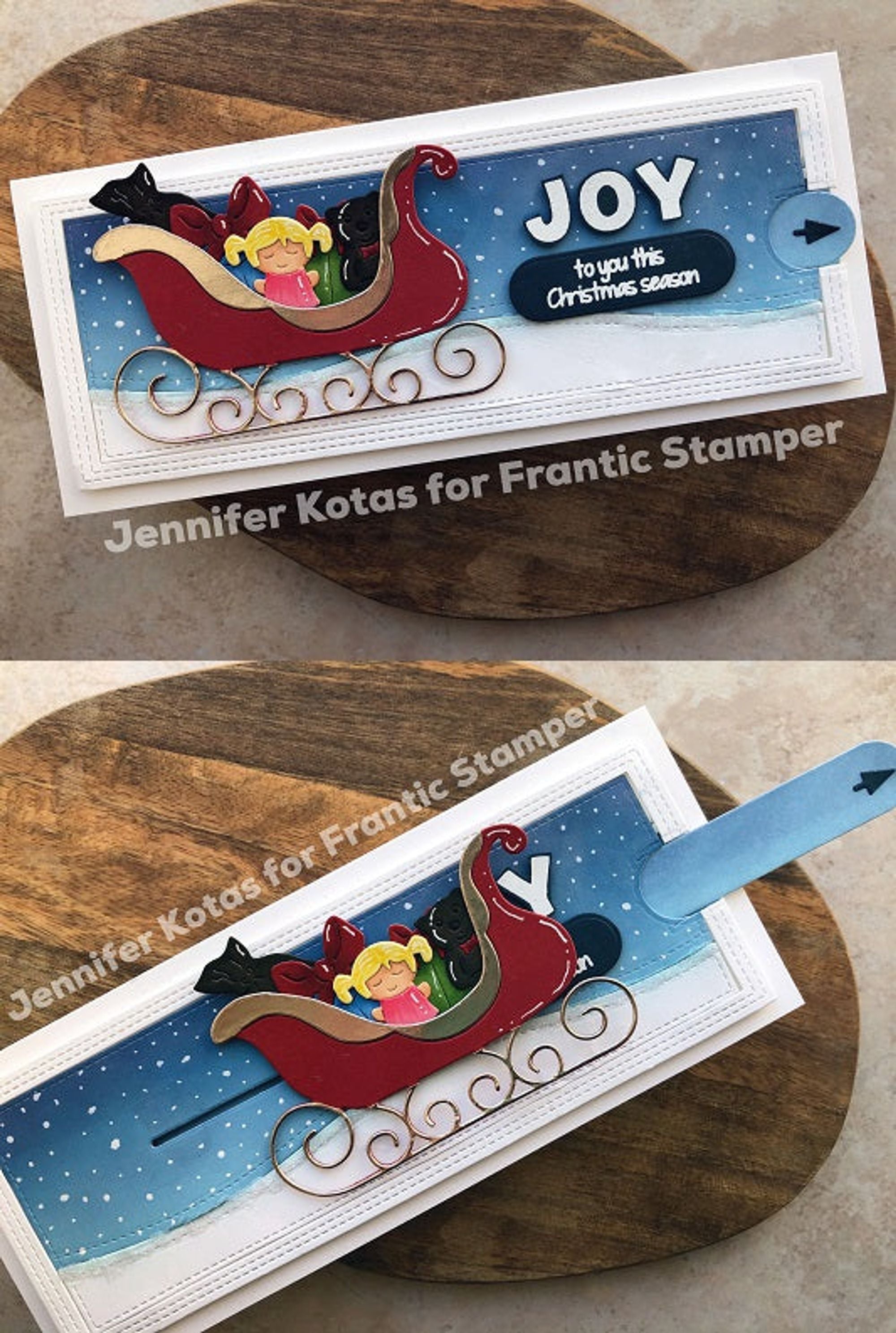 Frantic Stamper Clear Stamp Set - So Much Joy