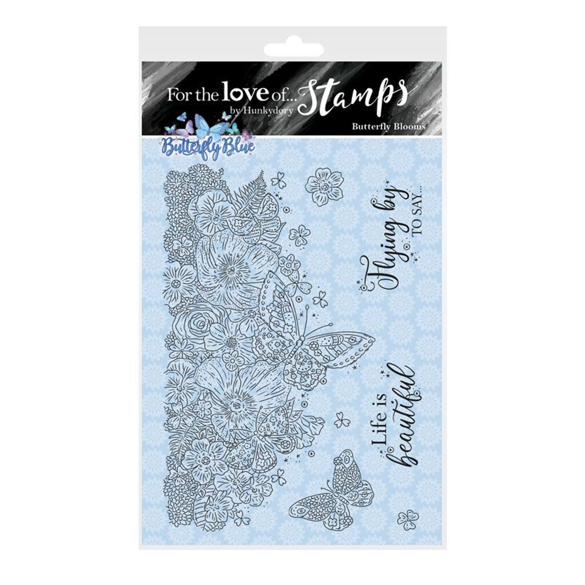 For the Love of Stamps - Butterfly Blooms