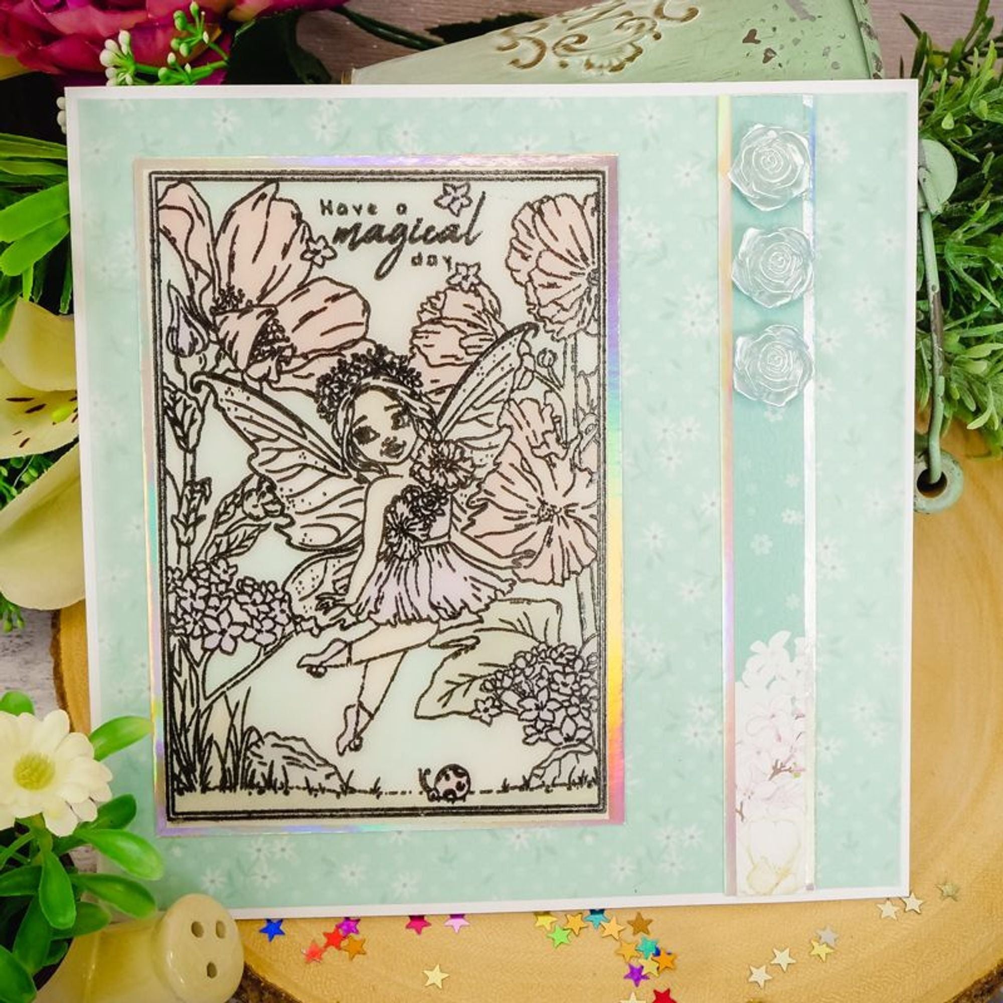 For The Love Of Stamps - Fairy Magic A6 Stamp Set