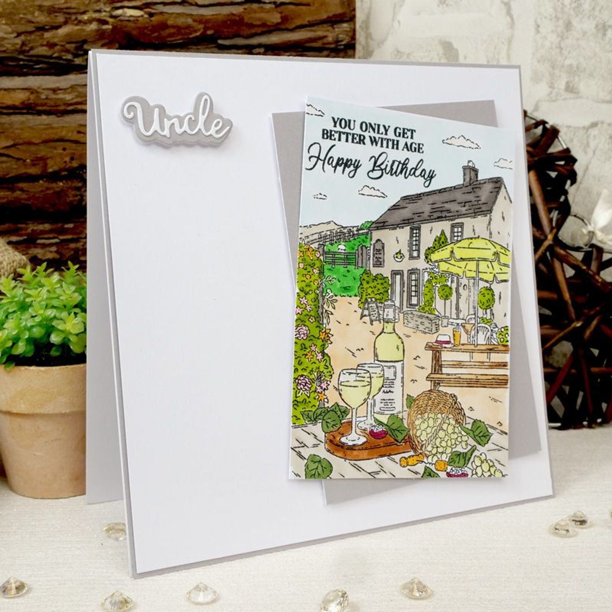 For The Love Of Stamps - Country Pub A6 Stamp Set