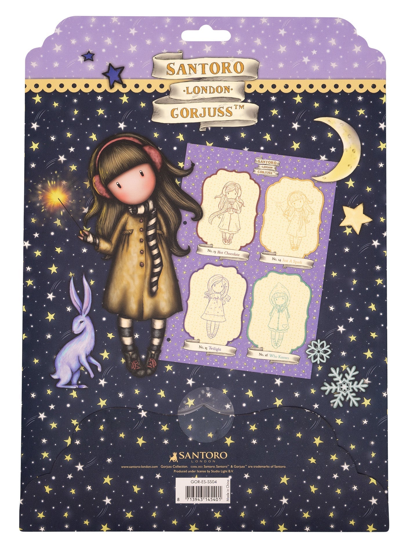 SAN Storage Sheet no. 13-16 Gorjuss Essentials 205x297x4mm 1 PC nr.04