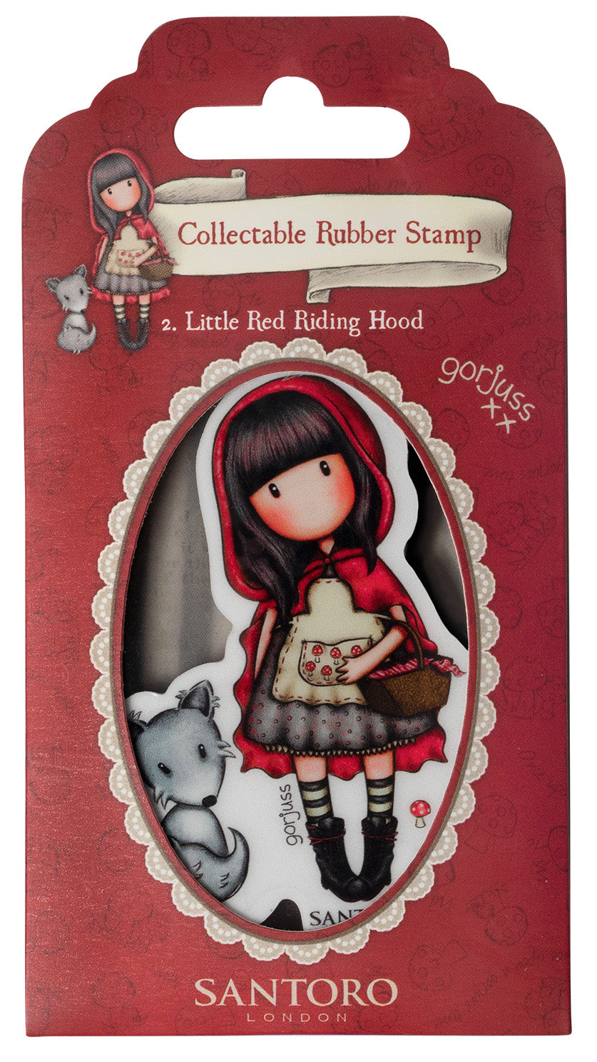 GOR Cling Stamp Little Red Riding Hood Gorjuss 90x55x5mm 1 PC nr.342