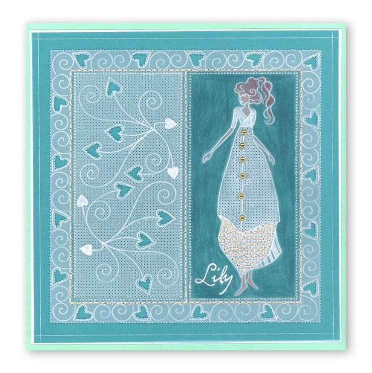 Groovi Plate - Lily Border Plate