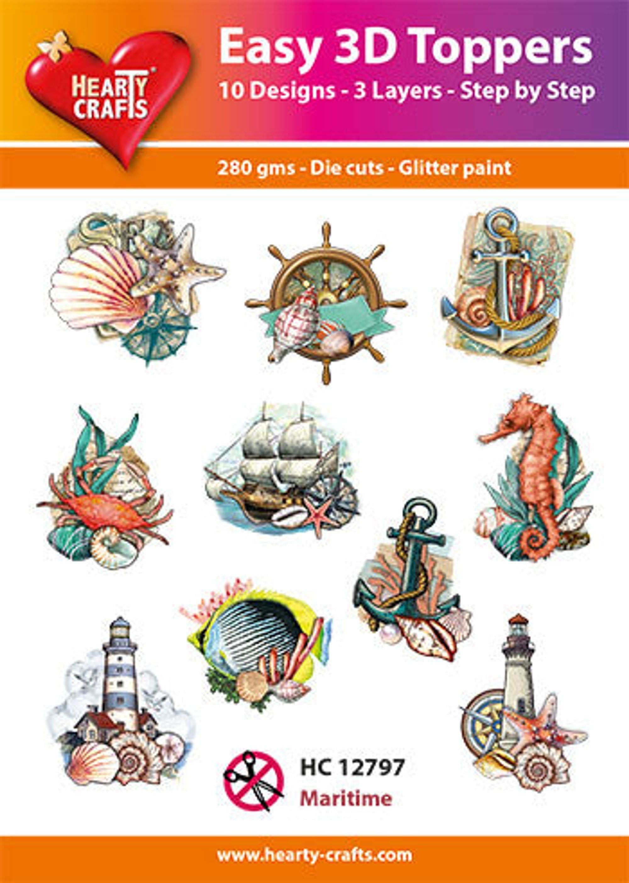 Easy 3D-Toppers Maritime
