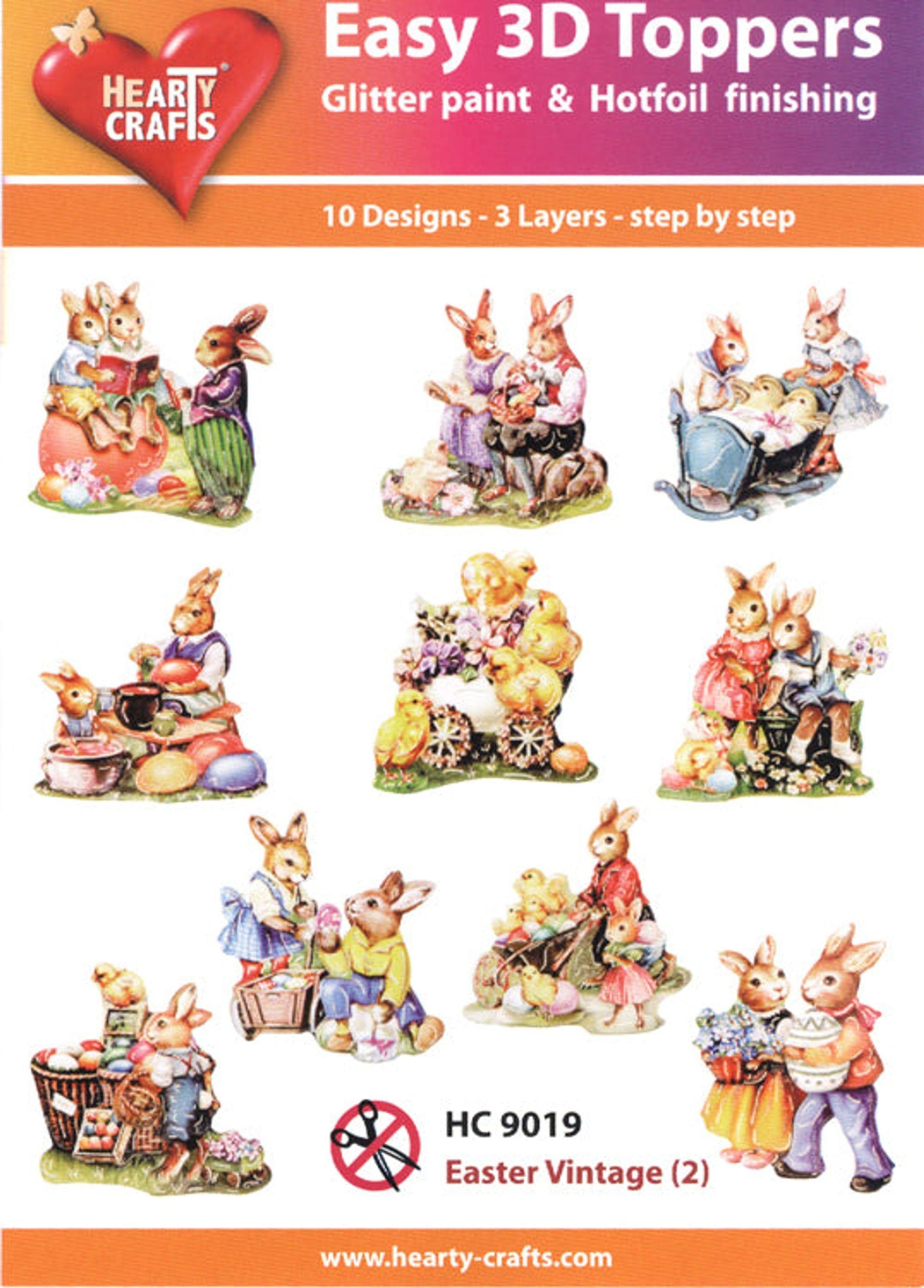 Easy 3D Toppers: Easter Vintage (2)