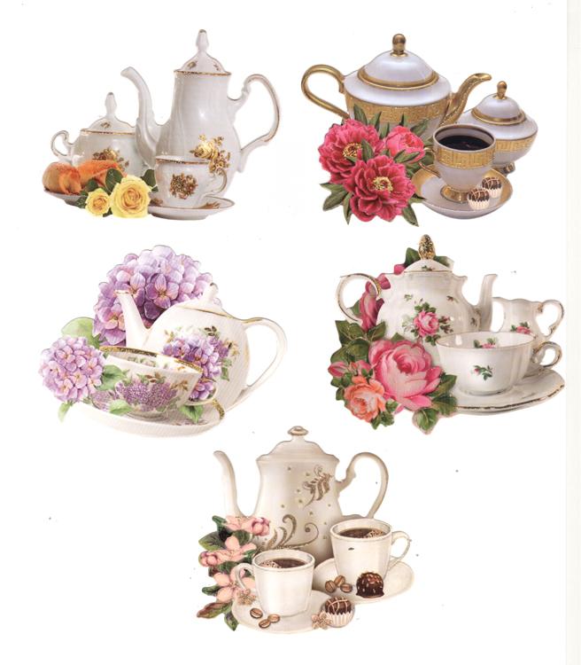 Easy 3D Toppers: Coffee & Tea