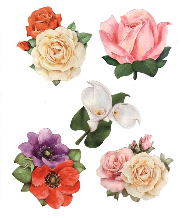 Easy 3D Toppers: Romantic Flowers