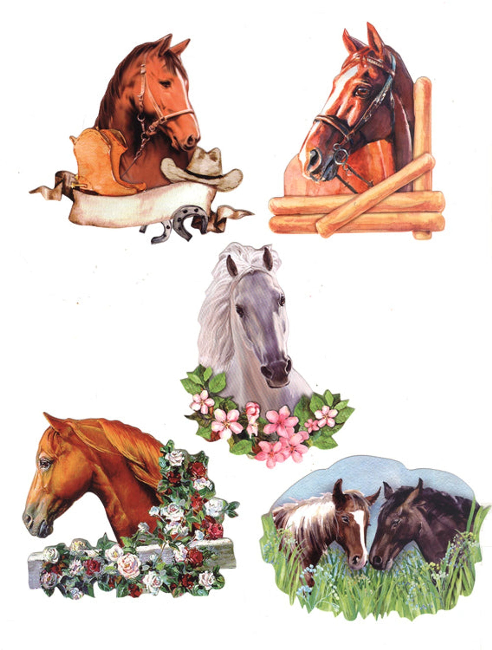Easy 3D Toppers: Horses