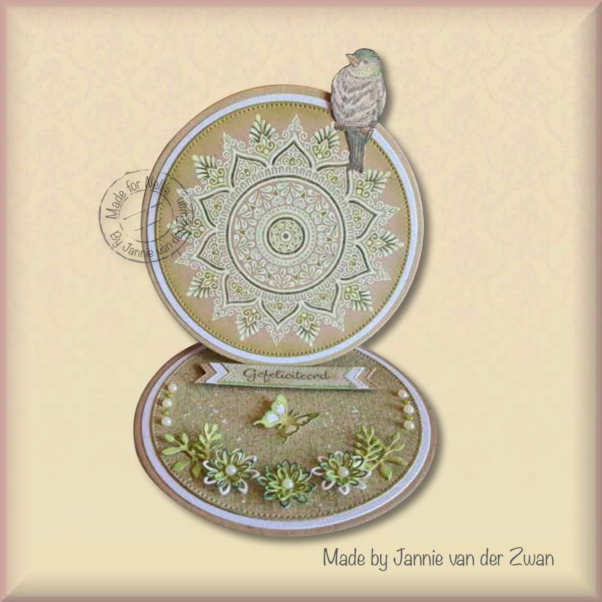 Garden Birds 6 - Die and Clear Stamp