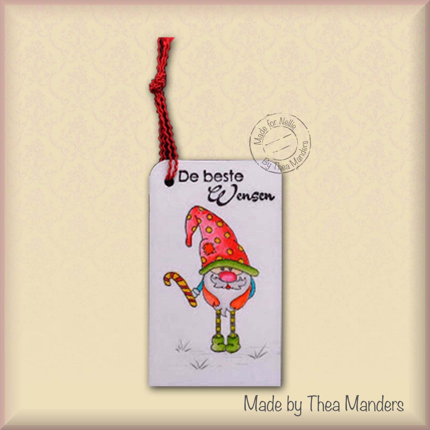Die & Clear Stamp Set - Xmas Gnome Serie Candystick