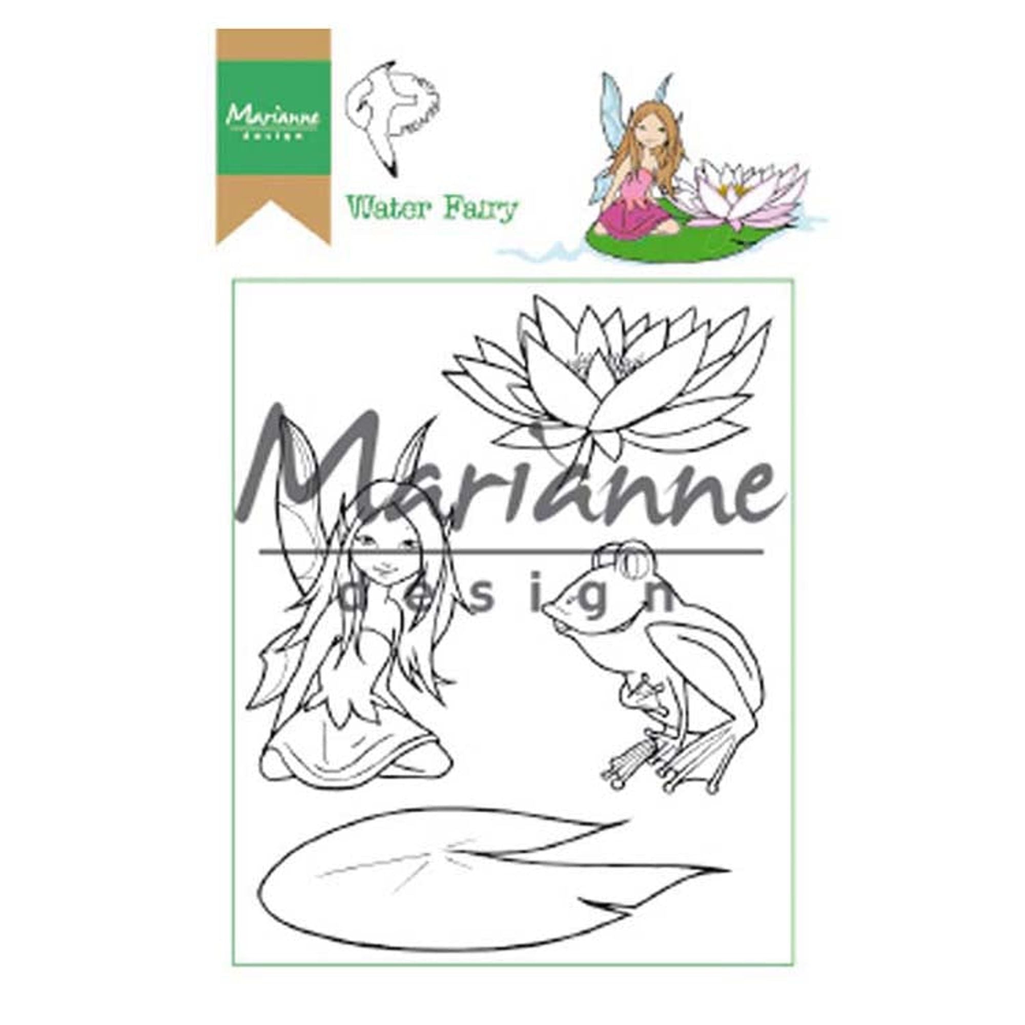 Marianne Design Stamps Hetty's Water Fairy