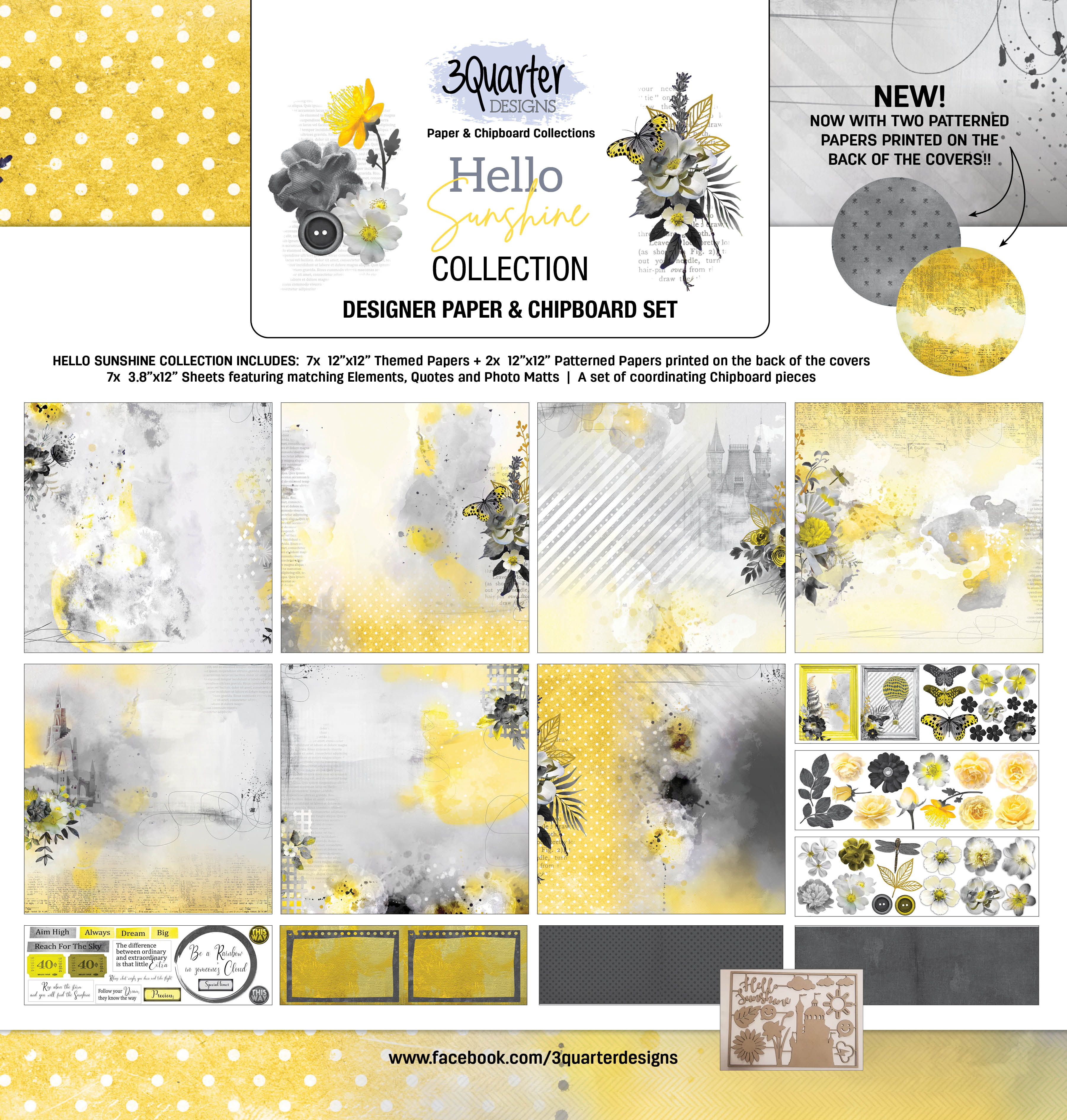 3Quarter Designs Hello Sunshine Collection