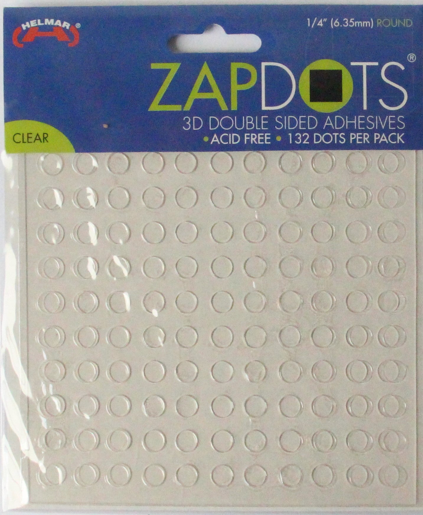 Zapdots 3D Double Sided Adhesives (Clear Circles)