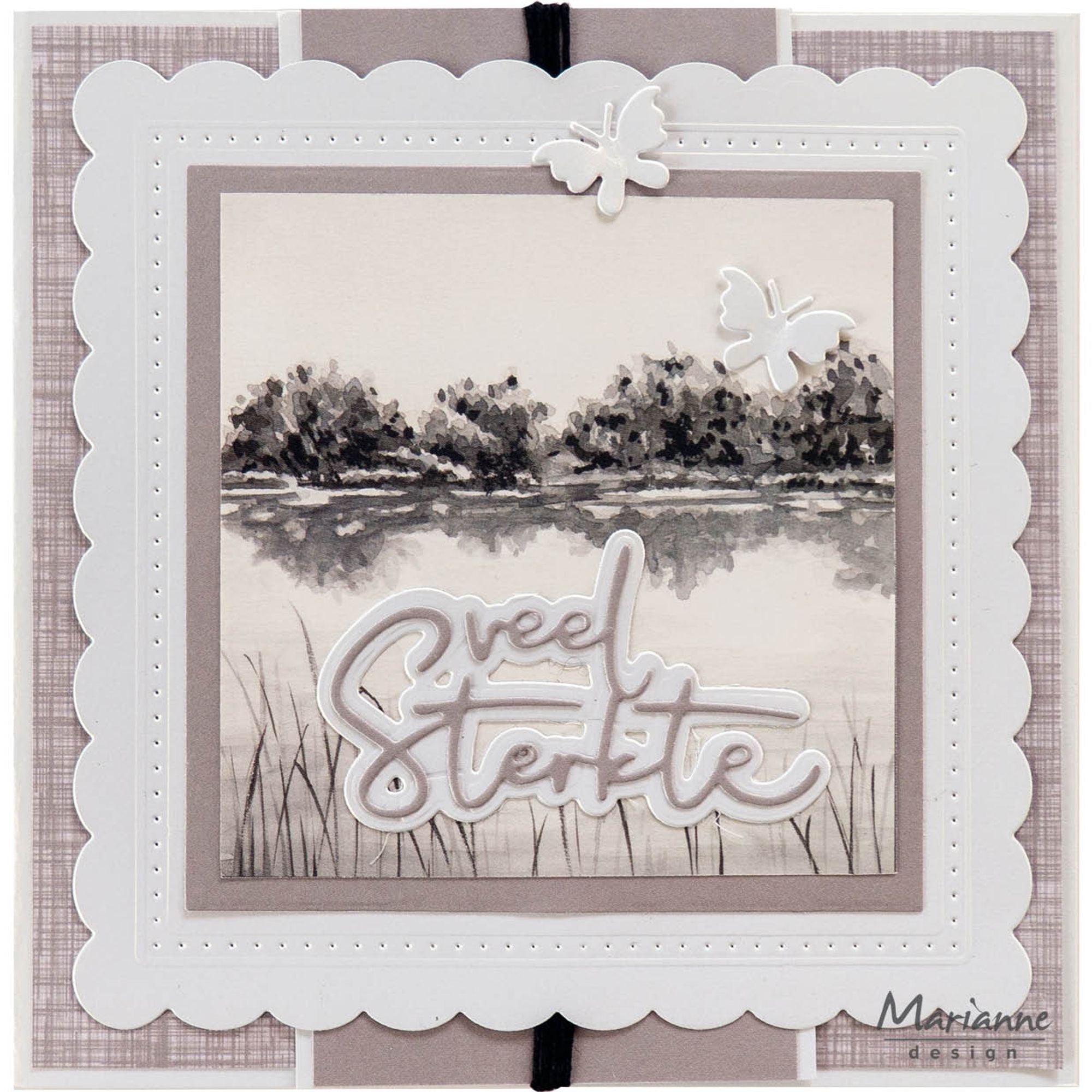 Marianne Design A4 Cutting Sheet - Tiny's Serenity