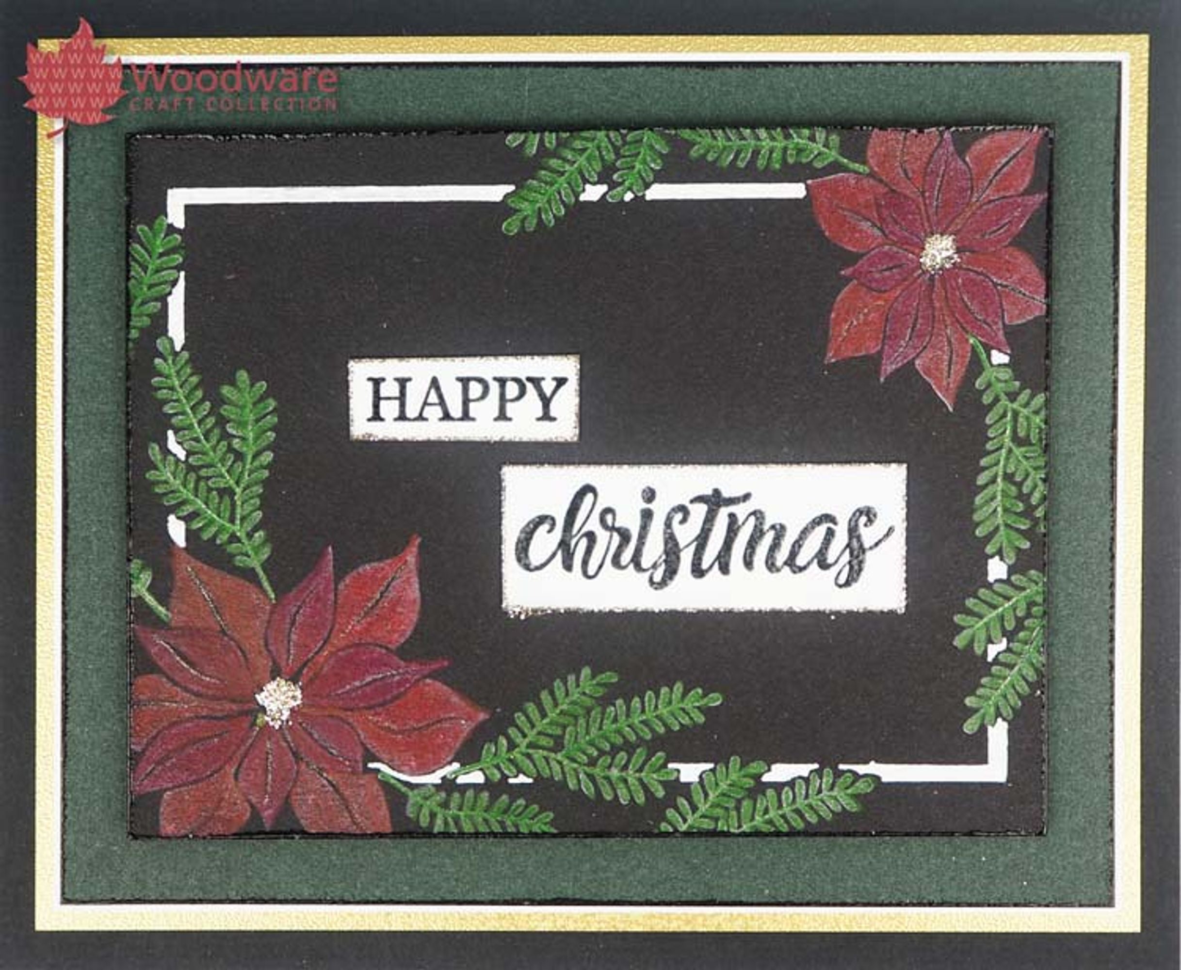 Woodware Clear Singles Poinsettia Mix