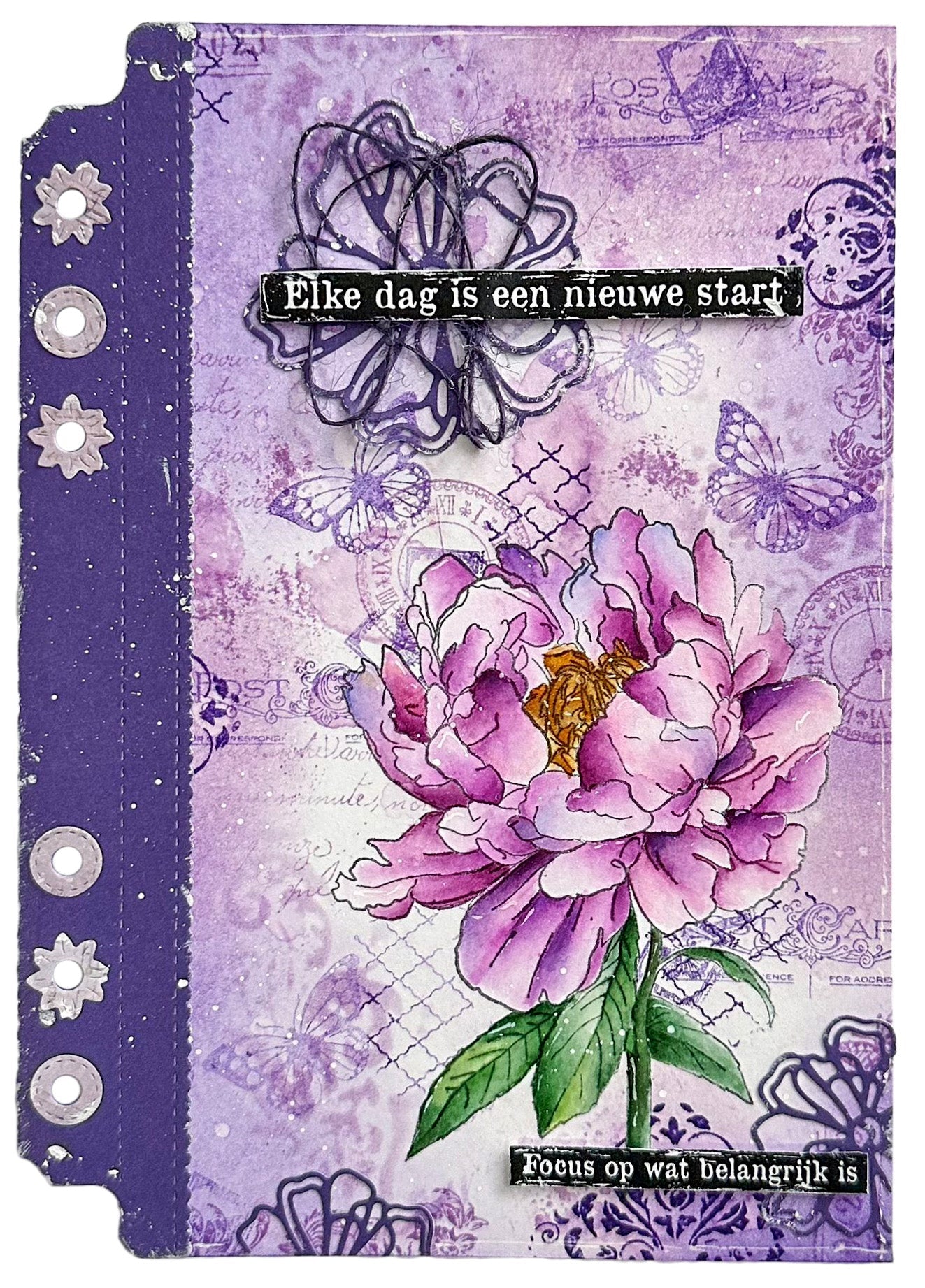 JMA Cutting Die Journal Elements Victorian Dreams 11 PC