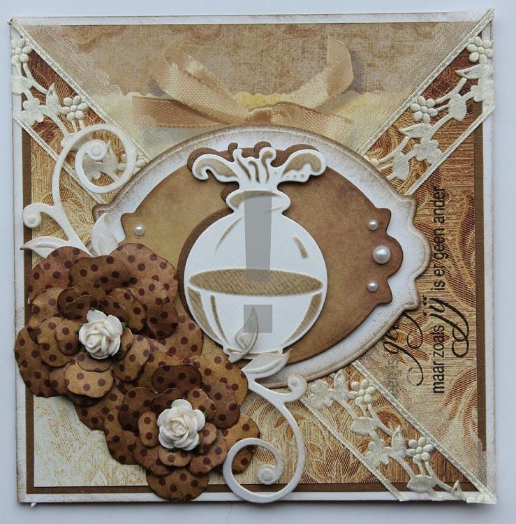 Joy! Crafts Dies - Perfume Bottle Round