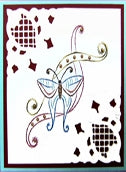 KC Embroidery Pattern - Butterfly Ribbon