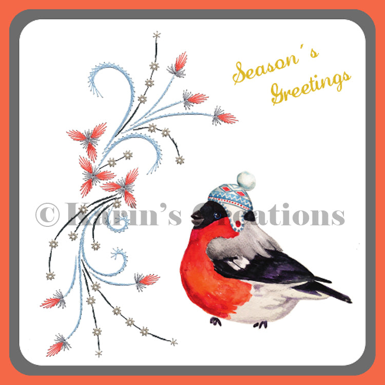 KC Embroidery Pattern - Branch of the Season