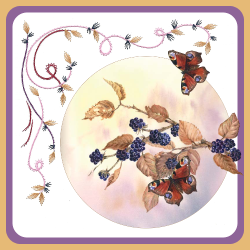Embroidery Pattern - Whimsical Surrond
