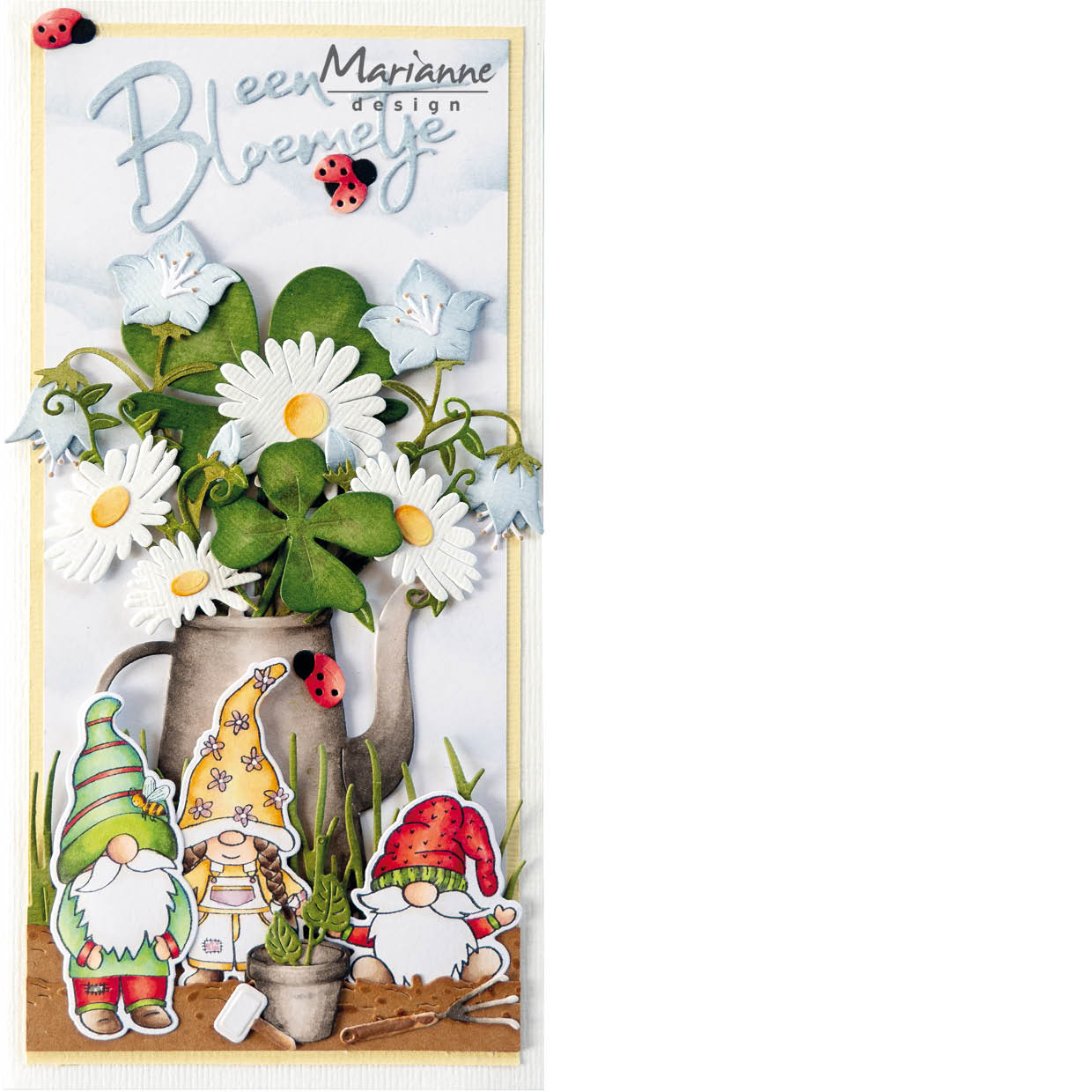 Marianne Design Stamp & Die Set - Lucky Gnome