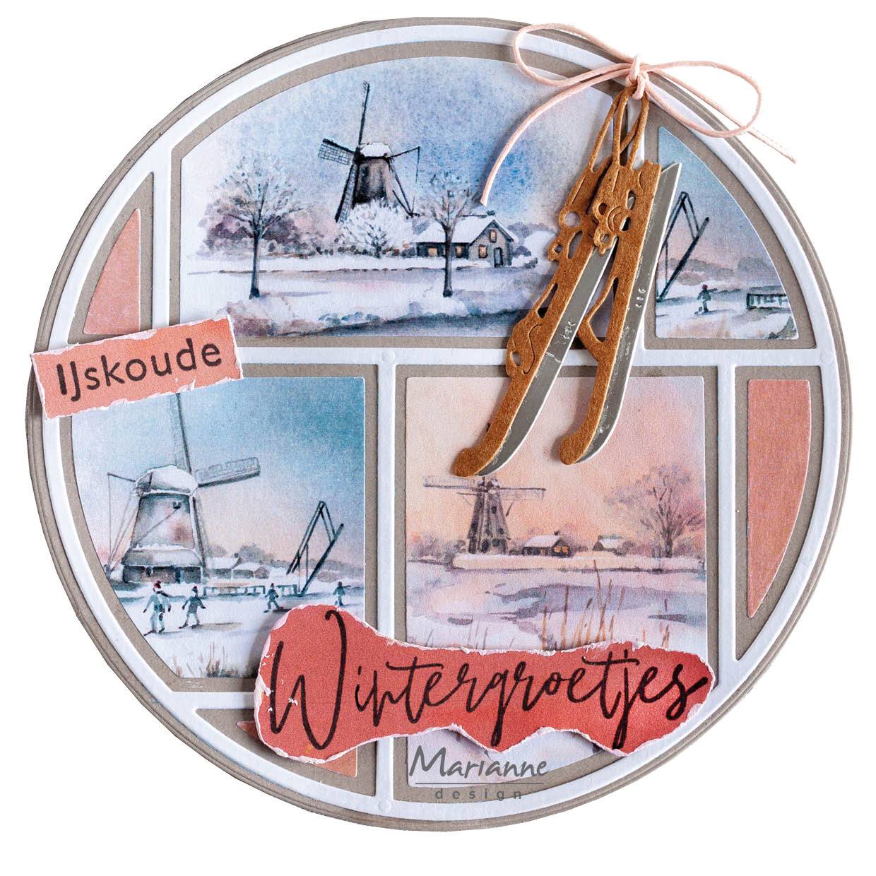 Creatables Dutch Ice Skates Die