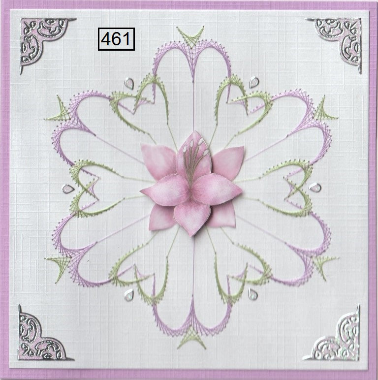 Laura's Design Digital Embroidery Pattern - Large Flower 7
