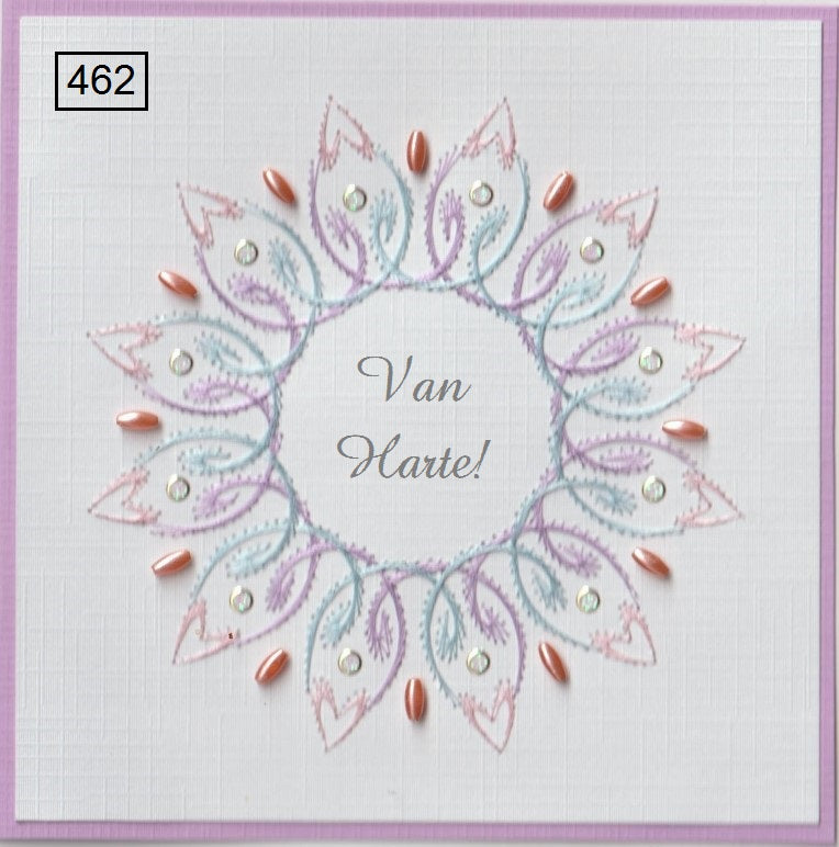 Laura's Design Digital Embroidery Pattern - Large Flower 8