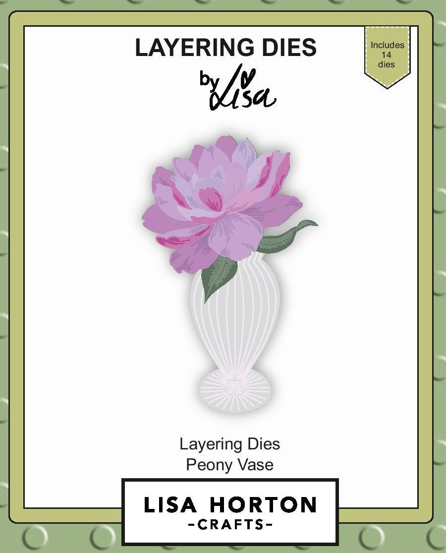 Layering Dies - Peony Vase