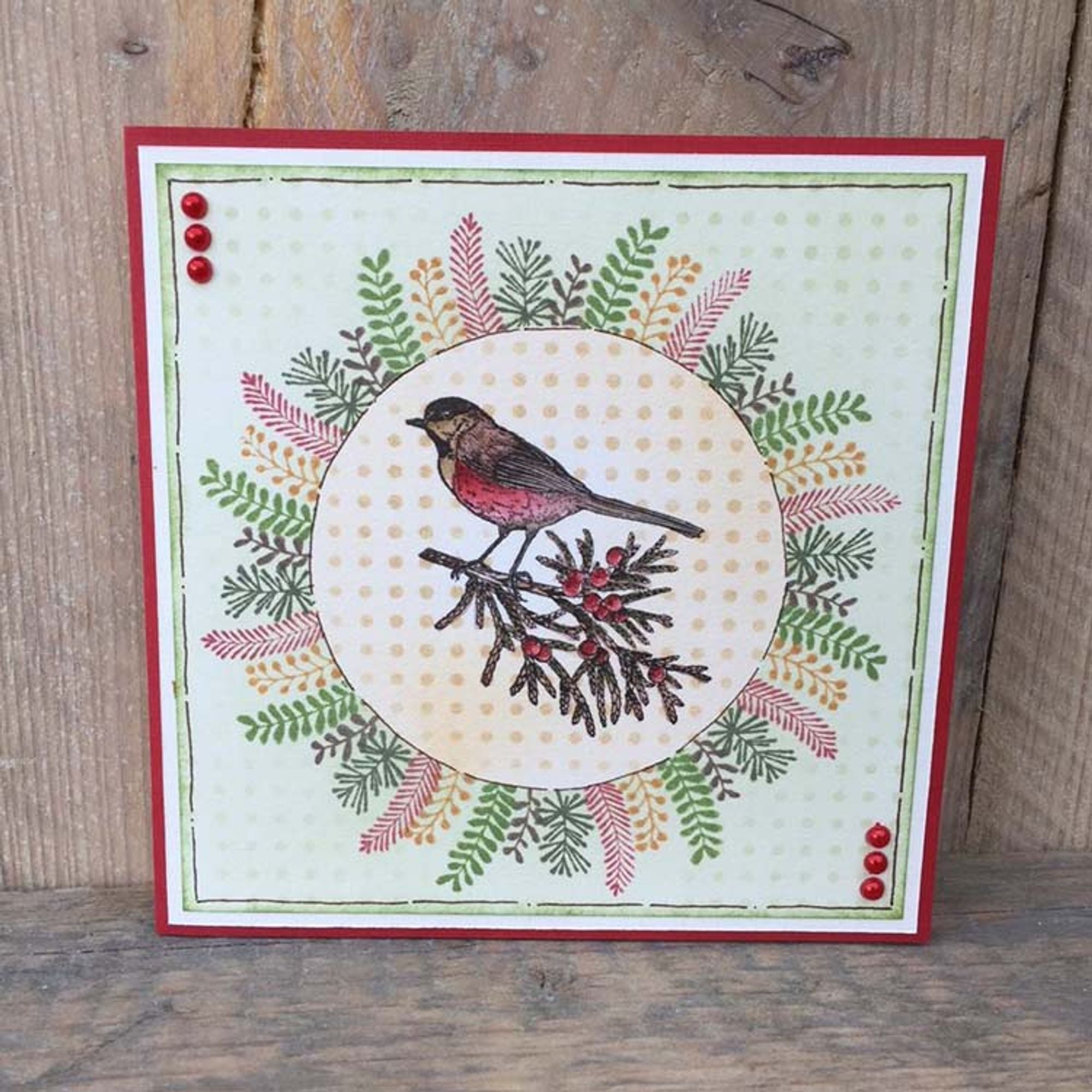 Nellie's Choice - Clear Stamp Christmas Branches 2