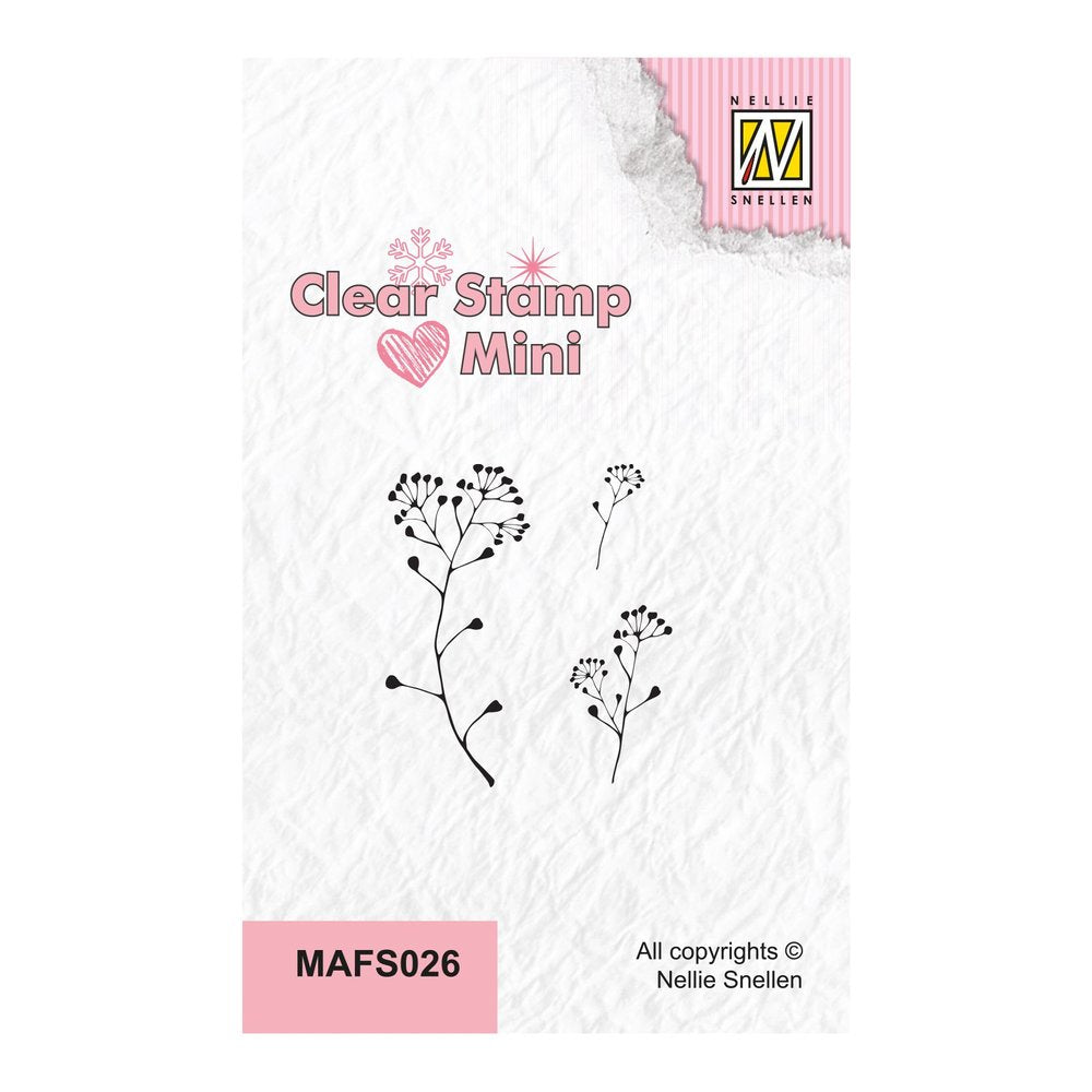 Clear Stamp Mini - Embelliefer Branch