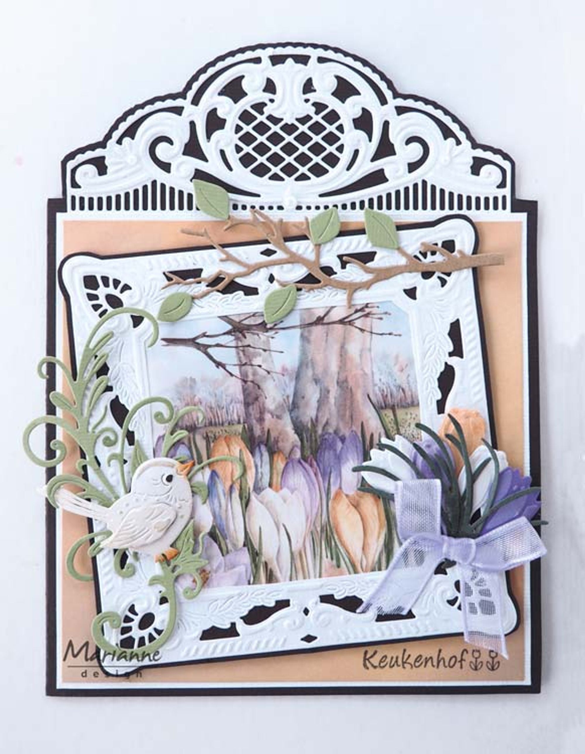 Marianne Design Cutting Sheet Mattie's Mooiste: Spring Flowers