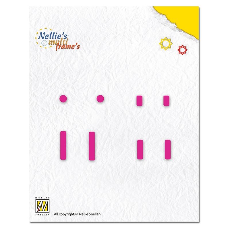 Multi Frame Dies - String Set for Tags