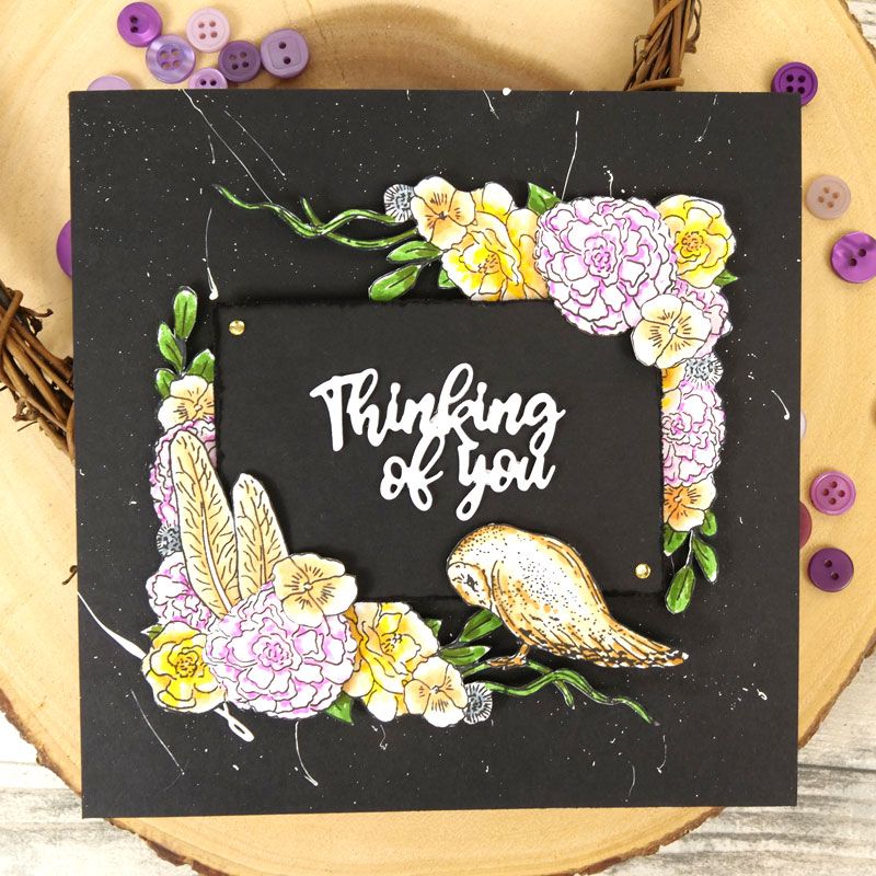 Thinking of You - Moonstone Die Set