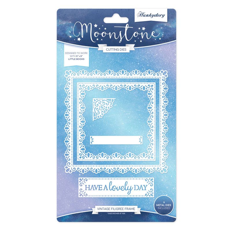 Moonstone Cutting Die - Vintage Filigree Frame