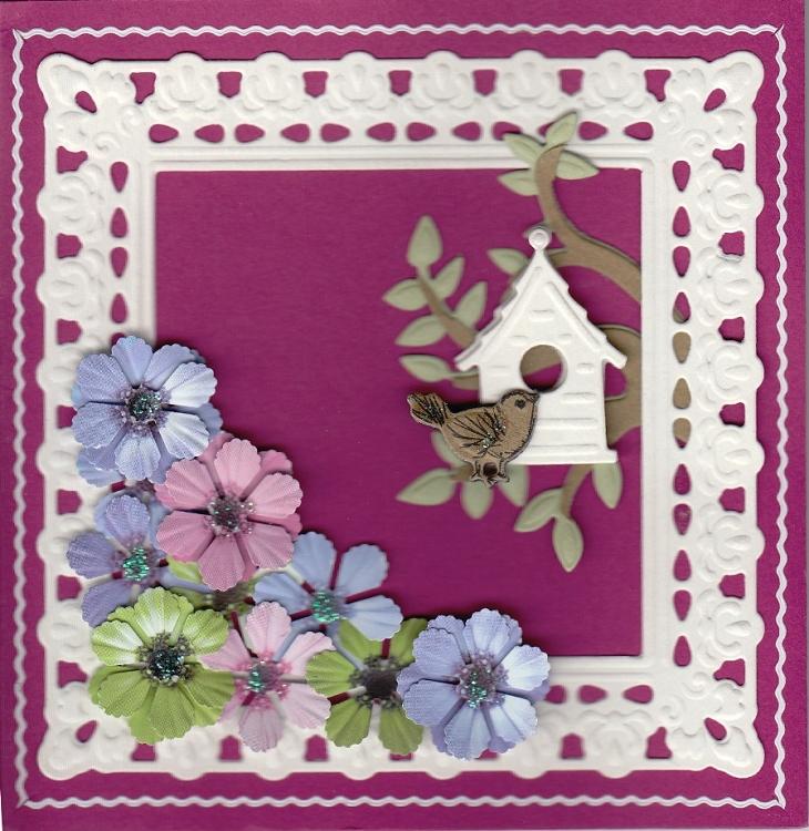 Floral Punch preprinted sheets