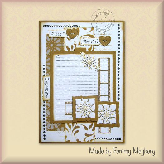 Nellie's Choice Nellie's Bullet Journal Die - Flowers-2