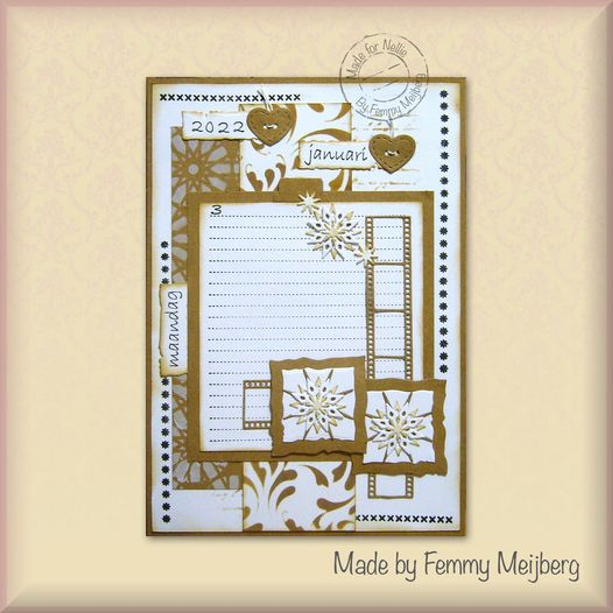 Nellie's Choice Nellie's Bullet Journal Clear Stamp Corners-2