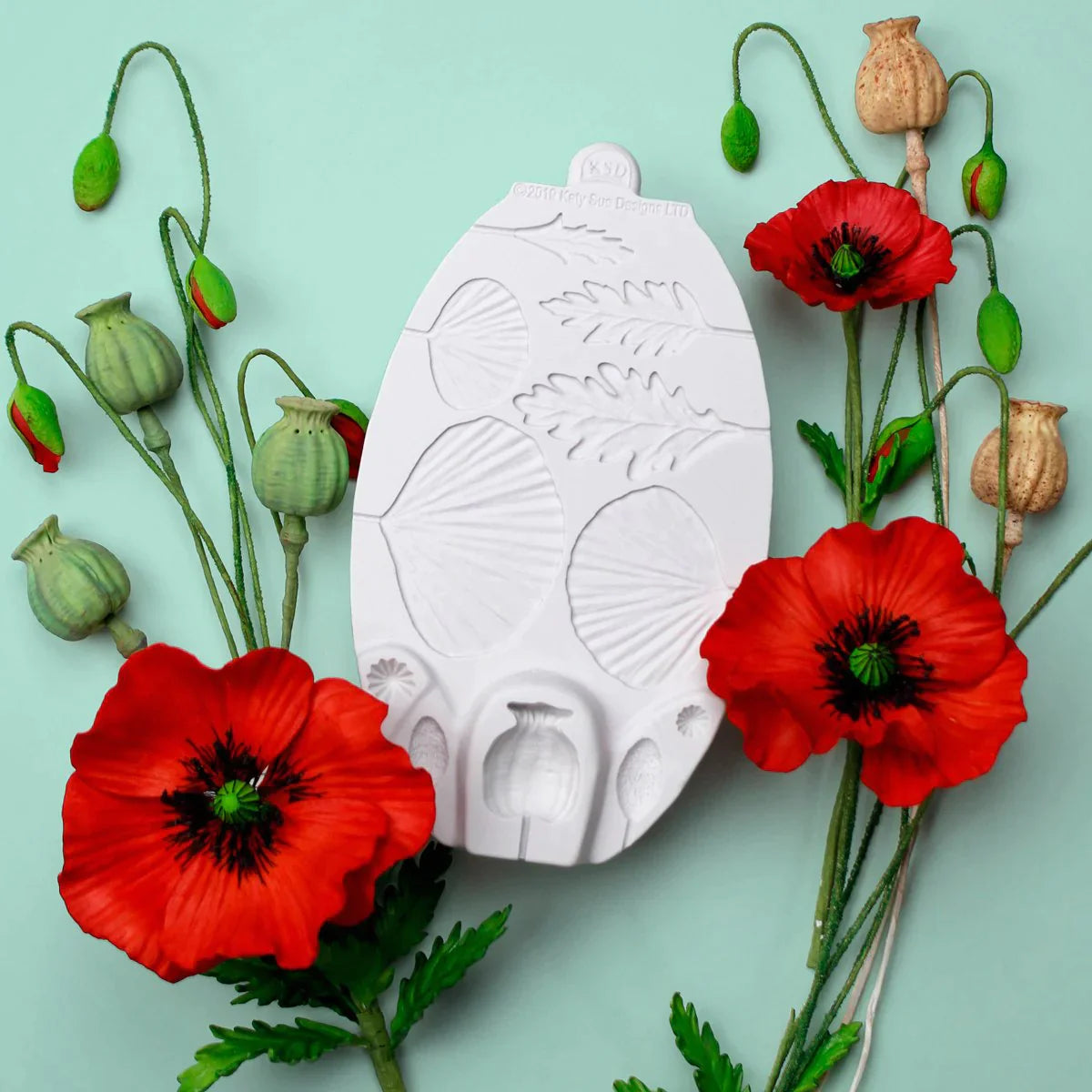Flower Pro Poppy Silicone Mould