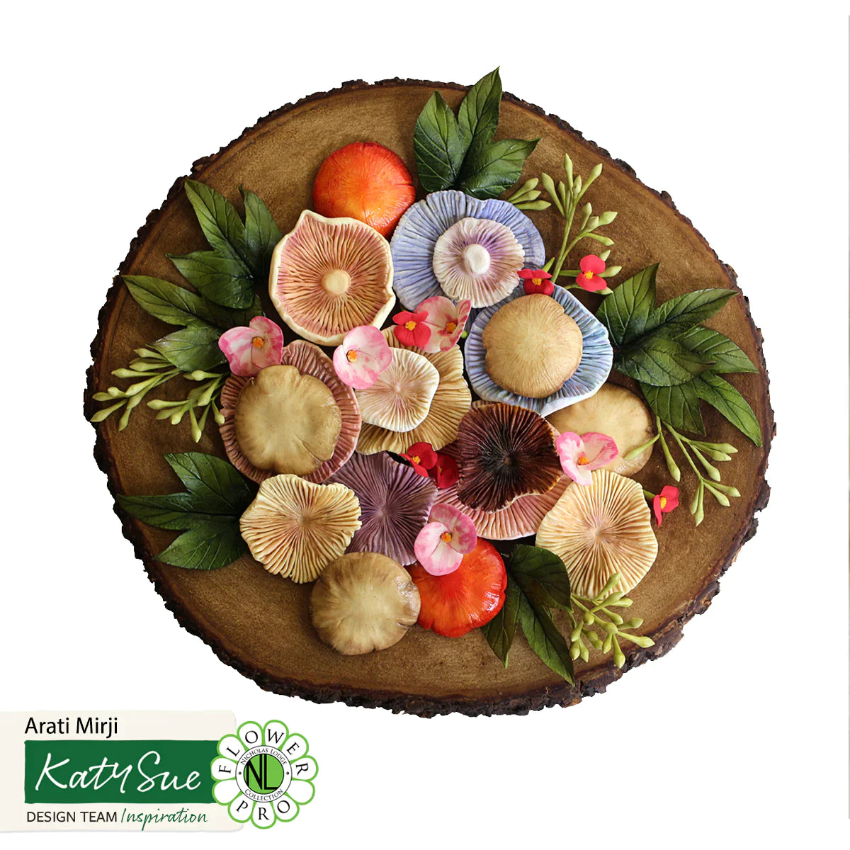 Flower Pro Toadstools and Mushrooms Mould and Veiner