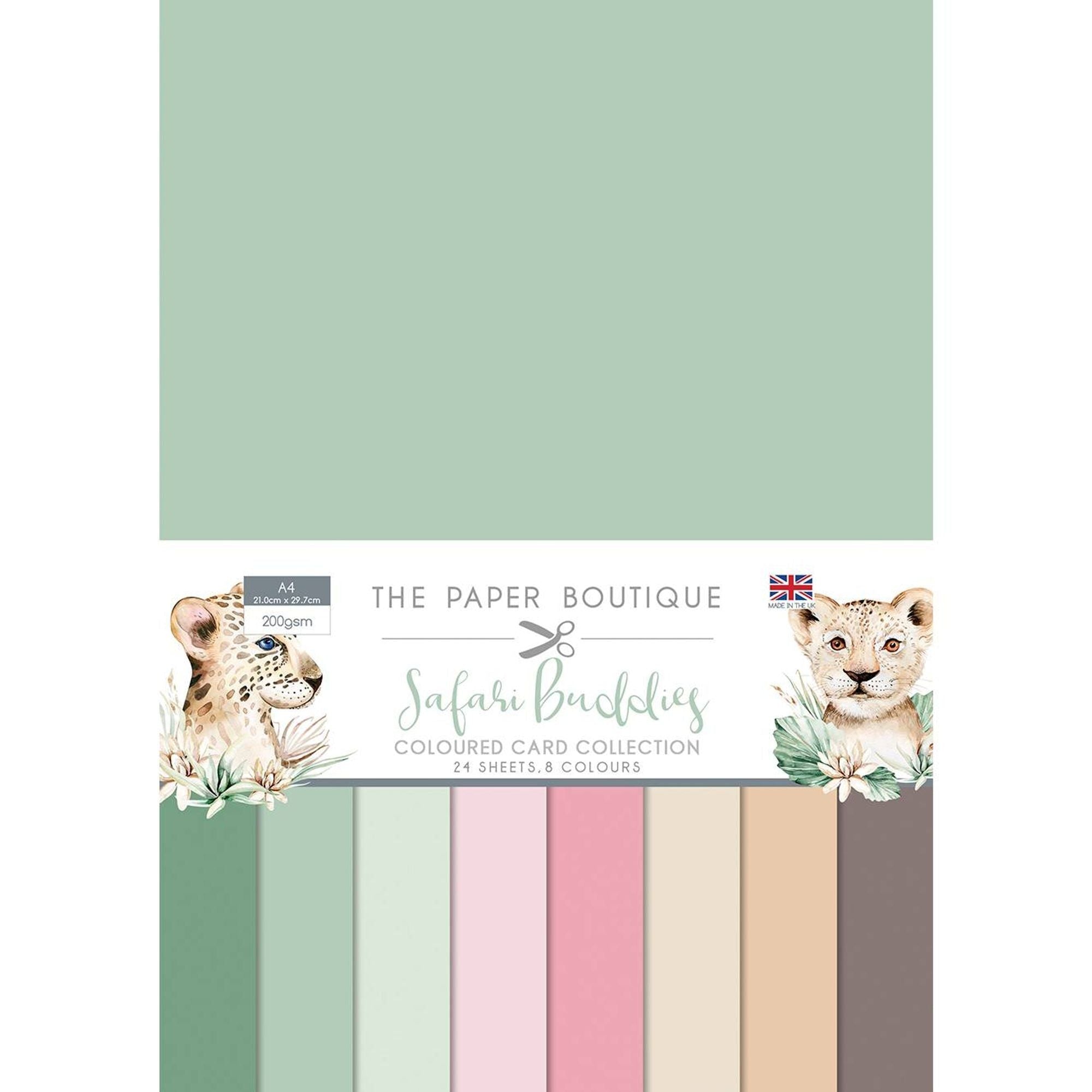 Safari Buddies Colour Card Collection