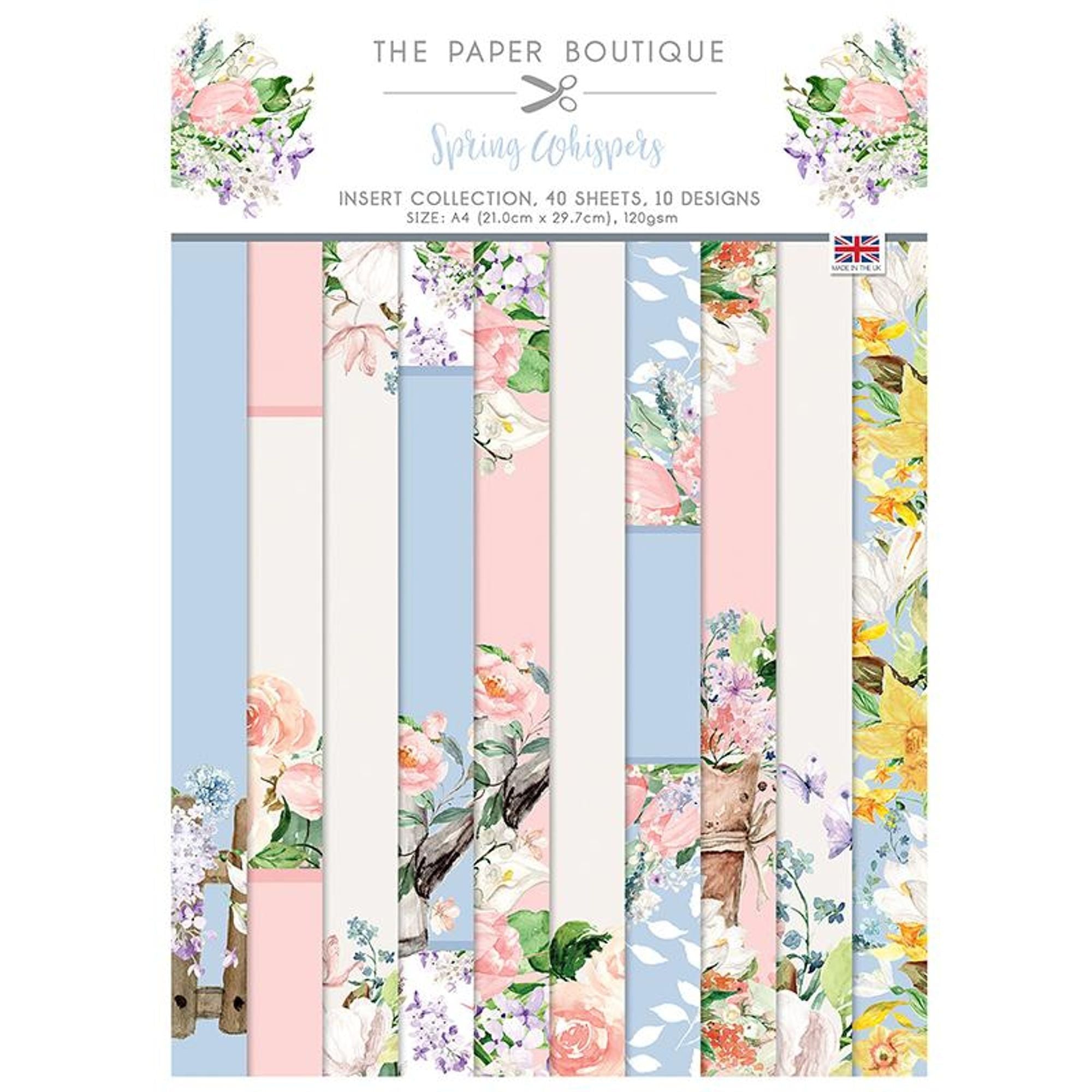 The Paper Boutique Spring Whispers Insert Collection
