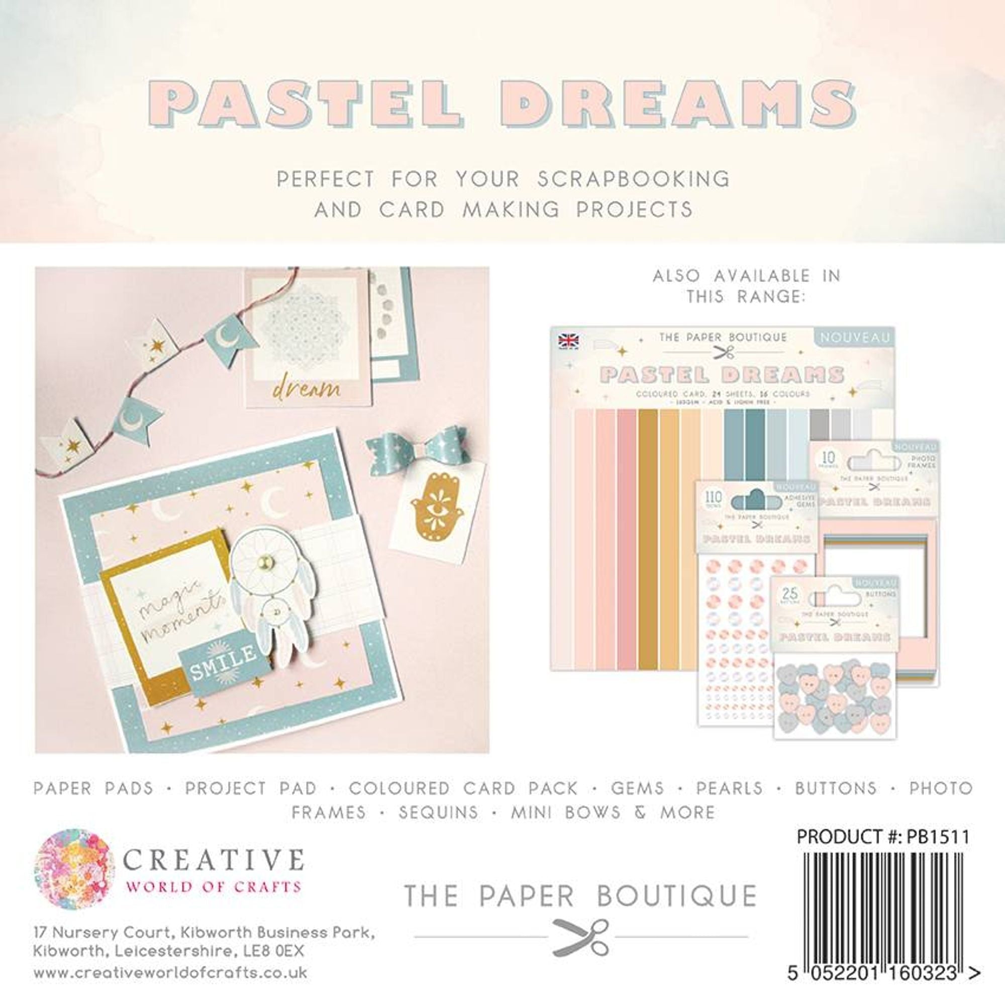 The Paper Boutique Pastel Dreams 12x12 Paper Pad