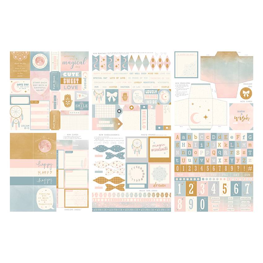 The Paper Boutique Pastel Dreams 8x8 Project Pad